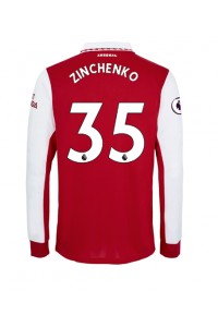 Fotbalové Dres Arsenal Oleksandr Zinchenko #35 Domácí Oblečení 2022-23 Dlouhý Rukáv
